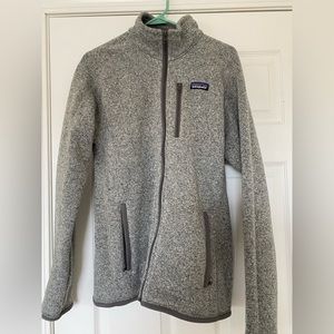 Patagonia Men's Better Sweater® Fleece stonewash full zip jacket outdoors